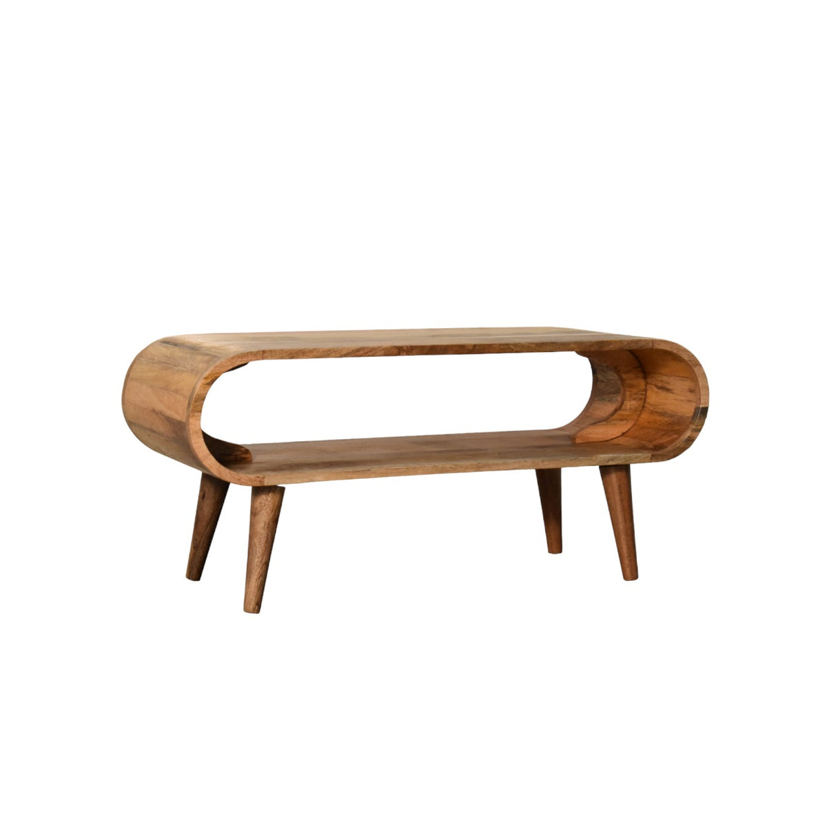 Table Basse Amaya — Style Nordique, Chêne Clair