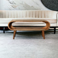 Table Basse Amaya — Style Nordique, Chêne Clair