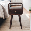 Table de chevet Nordic Curved-Finition