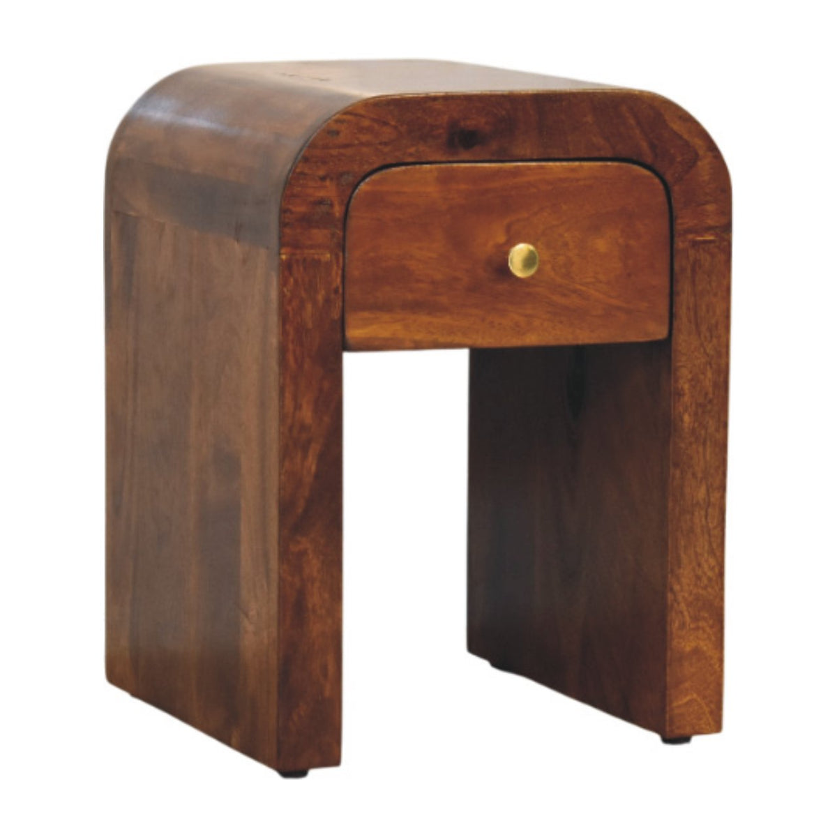 Table de chevet Darcy — Finition Châtaigne