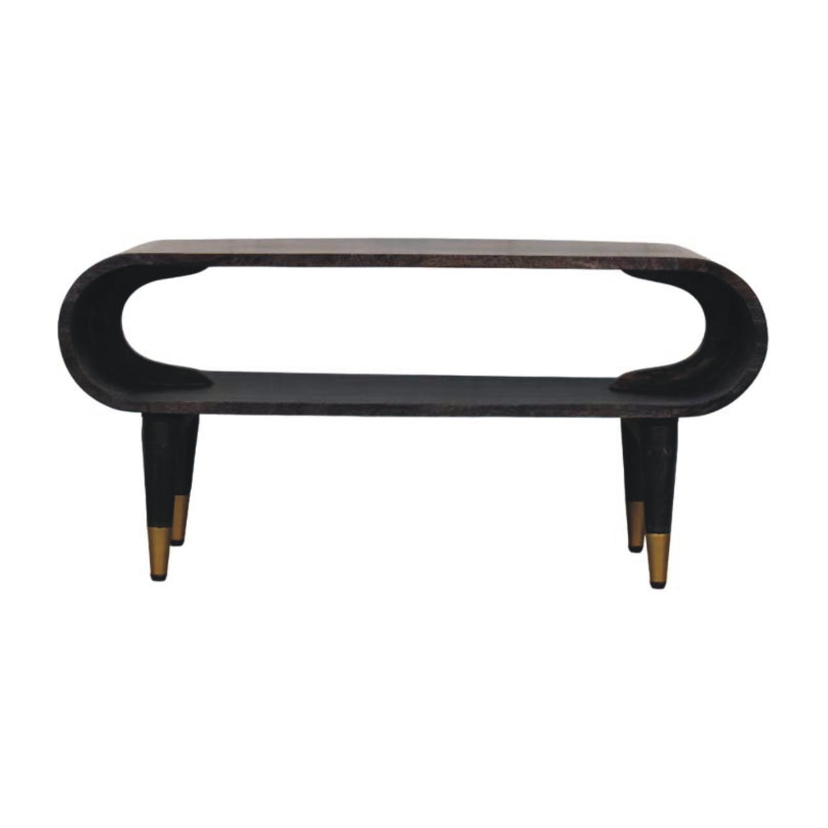 Meuble d'Appoint Curved Edge — Accents Laiton