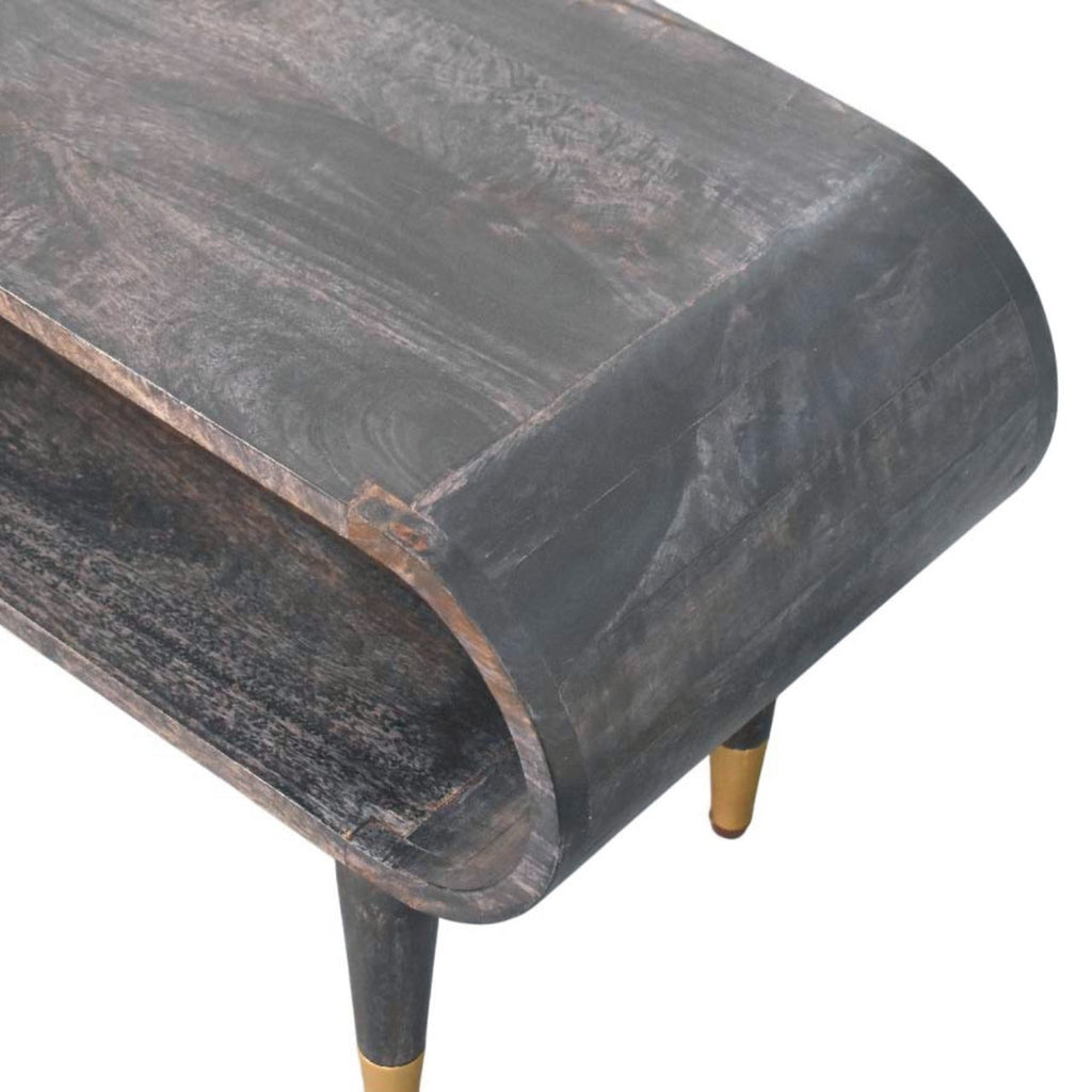 Meuble d'Appoint Curved Edge — Accents Laiton