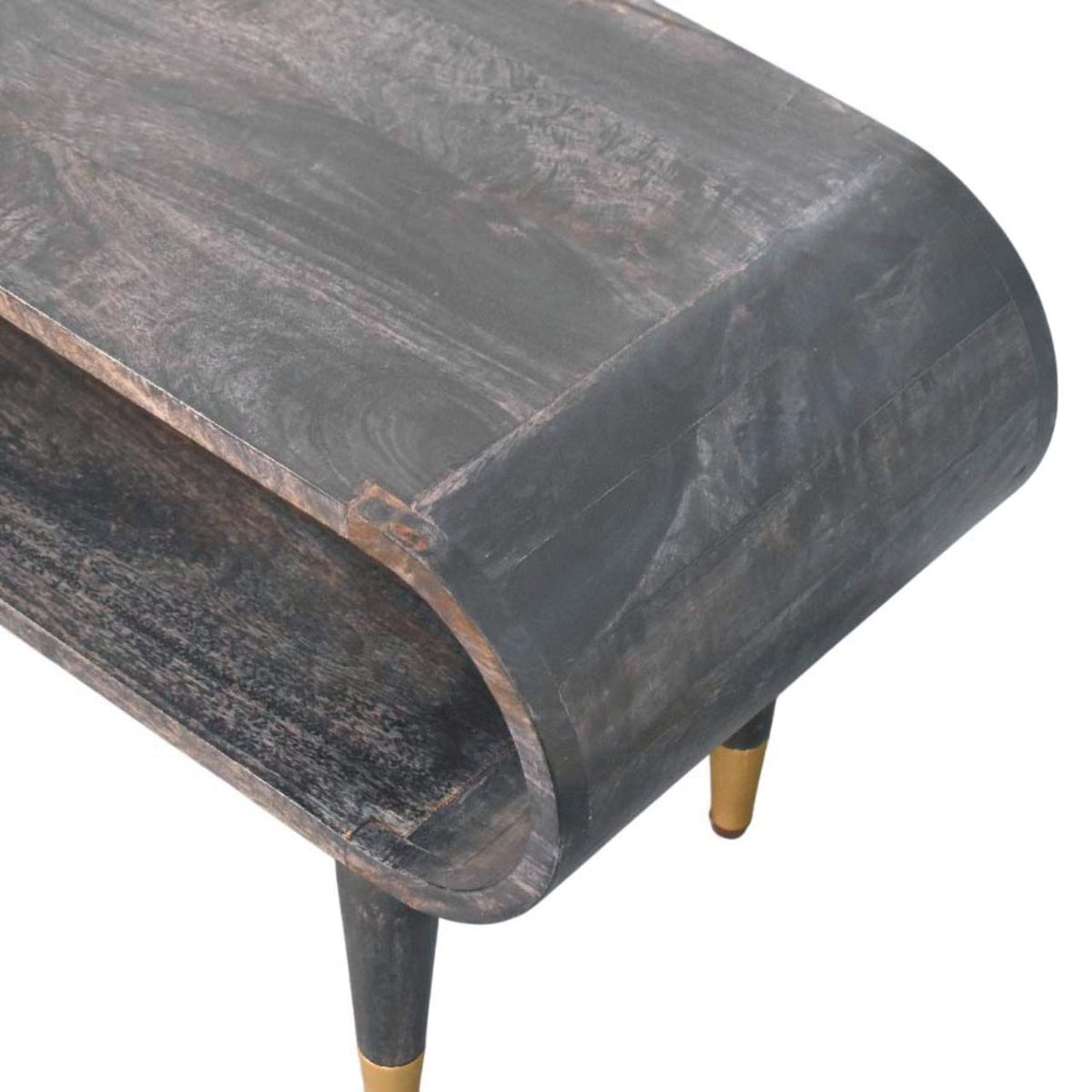 Meuble d'Appoint Curved Edge — Accents Laiton