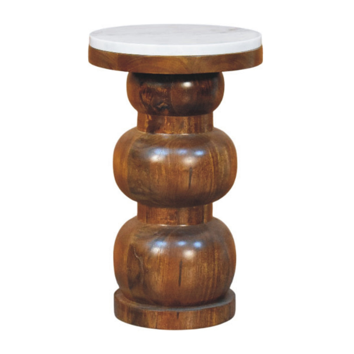 Table d'Appoint Bulla — Plateau Marbre