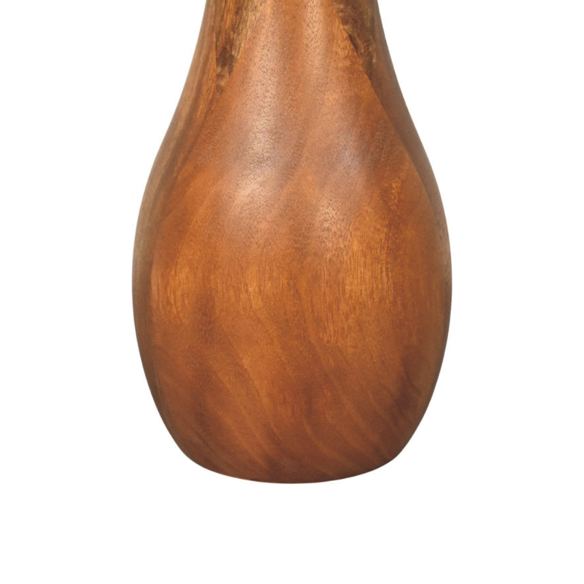 Table d'Appoint Curved Base — Finition Ambre